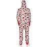 Ready to Ship Home Wear in Stocks Men Pajamas Deer Snowman Stripe Christmas Print Adult One-Piece Pajamas