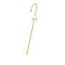 Rhinestone Earring Simple Pearl Crystal Gold Hypoallergenic Piercing Cuff Wrap Ear Wrap Crawler Hook Earrings