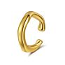 1PCS 18K gold plated ear clip women