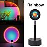 Romantic Nightlight 180 Degree Rotation Sun Projector Floor Light Sunset Projection Lamp for Party Living Room Bedroom Decor