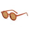 round Frame Pc Frame Uv Protection Children Sunglasses Color Cartoon Kids Sun Glass