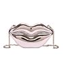 Rts Unique Mouth Shape Women Evening Clutch Leather Crossbody Bag Customized Girl Chain Lip Purses Shoulder Bag