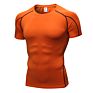 S-Xxl Men Short Sleeve Compression Shirt Base Layer Undershirts Active Athletic Dry-Fit Top