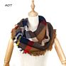 Sell Acrylic Woven Infinity for Basic Multi Color Plaids Loop Scarf