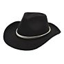 Simple Classic Vintage with Wide Brim Felt Fedora Hats Panama Hat Jazz Hat