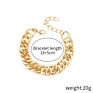Simple Personality High Sense Hip Hop Rough Bracelet