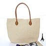 Simple Women Totes Bag Handmade Straw Hand Bag Female Large Capacity Travel Beach Shoulder Handbags