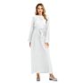 Sipo Women Muslim Abaya Maxi Dress Prayer Clothing Islamic Hijab Abaya in All Colors Maxi Dress