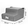 Sleeptight Sturdy Non-Skid Portable Pet Dog 3 or 4 Steps Tool Foam Pet Stairs for Dogs and Cats
