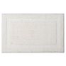 Soft Microfiber Polyester Non-Slip Rectangular Spa Mat Absorbent Accent Rug for Bathroom Vanity Bathtub Shower Mat