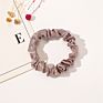 Solid Color Thin Hair Rope Small Size Satin Skinny Hair Scrunchies
