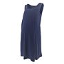 Solid Maternity Tank Dress Women's Casual Sleeveless Maternity Nursing Breastfeeding Dresses