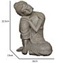Southeast Asian Style Buddha Decor Thai Imitation Bronze Sleeping Buddha Statue Home Decor Resin Crafts Other Home Decor