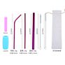 Stainless Steel Drinking Straws Environmentally Friendly Gold Edible Straw Metal Drinking Straws Set