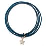 Stainless Steel Four Circle Bracelet Jade Stone Glass Beaded Jewelry Circles Bracelets for Women