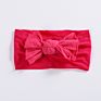 Stretchy Cotton Headbands for Babies Bow Headwraps Baby Headbands