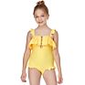 Style Printing Logo One Piece Kids Swimming Suit Children Swimwear Baby Girl Swimming Wear