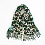 Style Women Long Soft Warm Print Leopard Print Scarf Wraps Tassel Shawl Long Stole