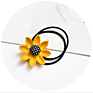 Sunflower Hairpin Baby Elastic Hair Band Girl Tie Hair Rubber Band Hair Accessories
