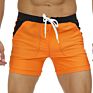 Swimming Shorts Males High Elastic Drawstring Contrast Waist Lightweight Cheaper Beach Shorts