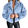 Thick Faux Fur Teddy Coat Women Warm Soft Lambswool Fur Jacket Plush Overcoat Casual Outerwear Women's Jackets Coat