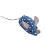 Three Colour Funny Mouse With Mint Plush Polka Dots Cat Toys