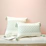Top Yarn-Dyed Jacquard Cushion Cover Boho Tassel Decorative Pillow Geometric Pattern Cotton Cushion Cover