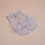 Trend Jelly Sandals Flat Shoes with Rivet Design Square-Toe Sandals for Women Flip Flop Slides Slippers