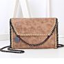 Trend Ladies Mobile Phone Bag Casual Shoulder Mini Crossbody Bag Chain Pu Leather Handbag