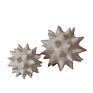 Turkey Gold Sea Urchin Ball Ceramic Sculpture Statue European Decor Art Pieces Home Decoration