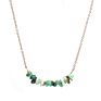 Turquoise Amethyst Natural Stone Necklace Irregular Natural Stone Necklace Clavicle Chain Jewelry