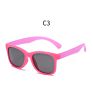 Ultra Light Flexible Light Polarized Kids Sunglasses Square