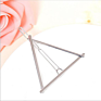 Uniq Hair Clip for Women - Hair Barrettes Hair Pins Moon Triangle Circle Butterfly Thick Hairgrips Styling