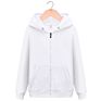 Unisex Adult Blend Fleece Full Zip Hooded Sweatshirt Top