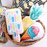 Washable Waterproof Color Throw Pillow Covers for Patio Chair Squarethrow Pillow Cushion Indoor Outdoor