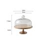 Wedding Cake Stand Cake Stand with Glass Dome Design Yanxiang Porcelain Acrylic Dessert Table Set Buffet Cake Snack Display