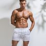 White Black Beachwear Shorts for Men Swimwear Beach Nylon Pocket Blank Sea plus Size Solid Short Men Gym Logo