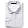 White Men's Shirts 100%Cotton Long Sleeve Formal Mens Casual Dress Shirt