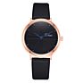 Wj-8372 White Ladies Leather Band Quartz Watch