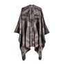 Women Camouflage Pattern Blanket Wrap Cozy Open Front Poncho Scarf Wrap Shawl Women's Autumn Shawl Knit Wrap Shawl