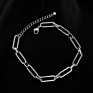 Women Foot Jewelry Gold Plated Stainless Steel Cuban Link Chain Anklet