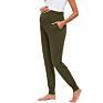 Women High Waist Pregnant Sweatpants Lounge Wear Jogger Yoga Maternity Pants