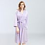 Women Premium Turkish Cotton Waffle Weave Lightweight Kimono Spa Bathrobe