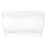 Women Push-Up Bandeau Bras Padded Strapless Brarette Soft Wire Free Bra Seamless Bandeau Tube Top Bra for Women