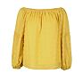 Women's Lantern Long Sleeve off the Shoulder Swiss Dot Casual Tops Loose Blouses