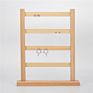 Wooden Necklace Holder Jewelry Display Bust Stand Wood Jewellery Organizer Display Stands for Necklace