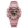 Youngs Pu Strap Ladies Sport Plastic Digital Lcd Display Watch