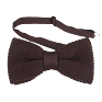 Youth Men Big Boys Formal Polyester Knit Men's Knitted Bow Tie Knitting Casual Tuxedo Bowties Knited Tie Solid Pre-Tied Bow Tie