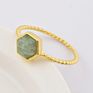 Zg0449 Healing Crystal Jewelry Ring Stacking Natural Gemstone Crystal Ring