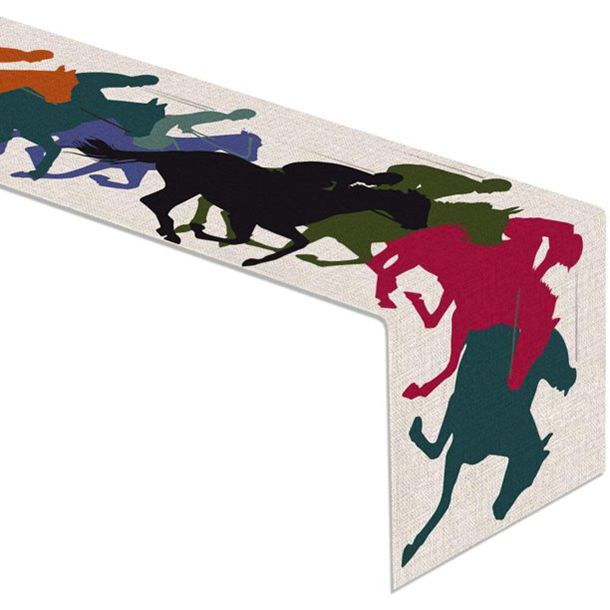 Design Printed Holiday Kitchen Dining Table Decoration Table Runner for Indoor Outdoor Home Party Decor 13 X 72 Inch